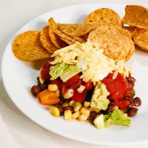 Blackbean Corn Tomato Avocado Salsa